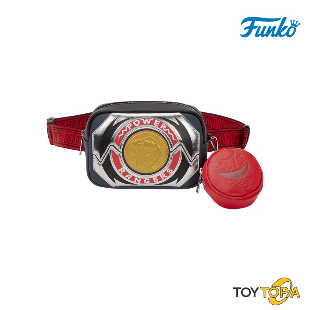 (PWRTB0003) Red Rangers Sling Bag: Mighty Morphin Power Rangers by Loungefly