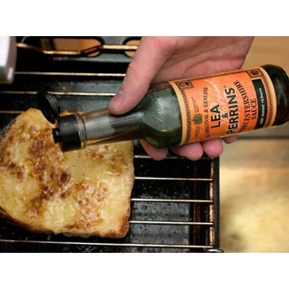 ซอสเปรี้ยว ลี แอนด์ เพอร์รินส์ วูสเตอร์ไซร์ซอส Lea & Perrins Worcestershire Sauce ขนาด 290 กรัม(g.) BBE: 30/06/2027