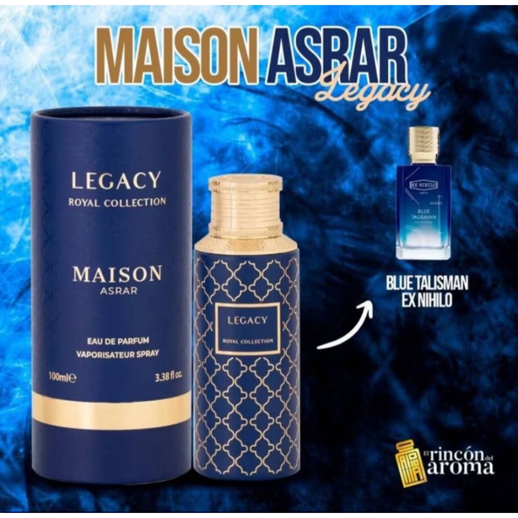 น้ำหอมอาหรับแท้100% Legacy By Maison Asrar