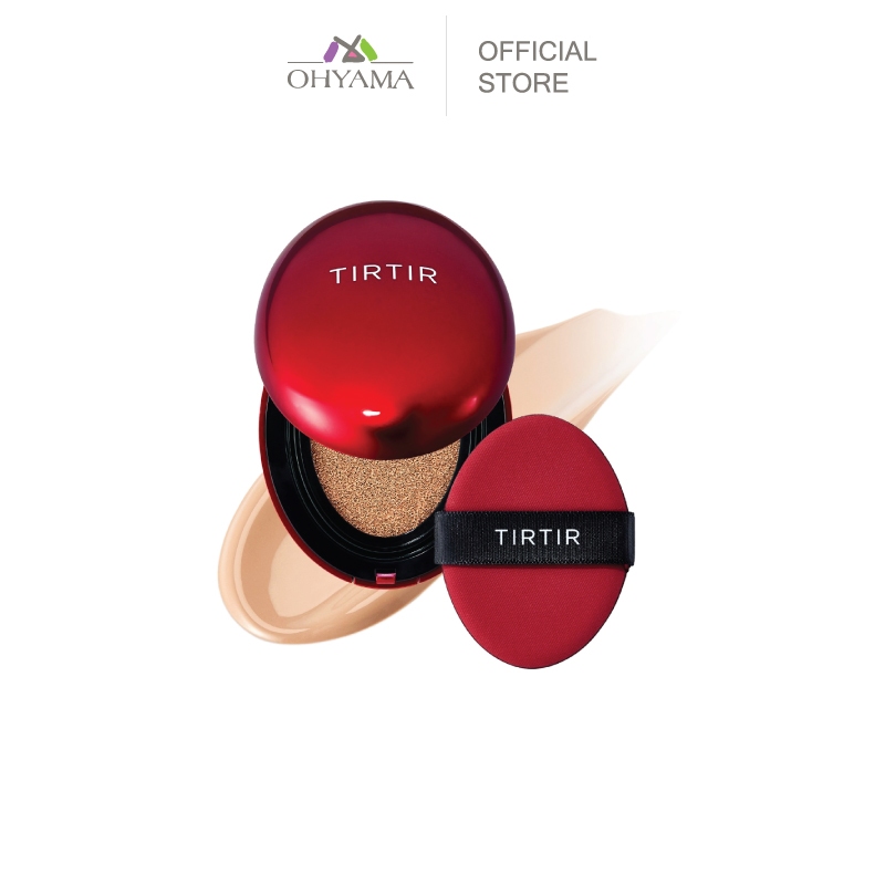 [ซื้อ1แถม1สีเดียวกัน]TIRTIR MASK FIT RED CUSHION ทีรุทีรุ แมสก์ ฟิต เร้ด คุชชั่น