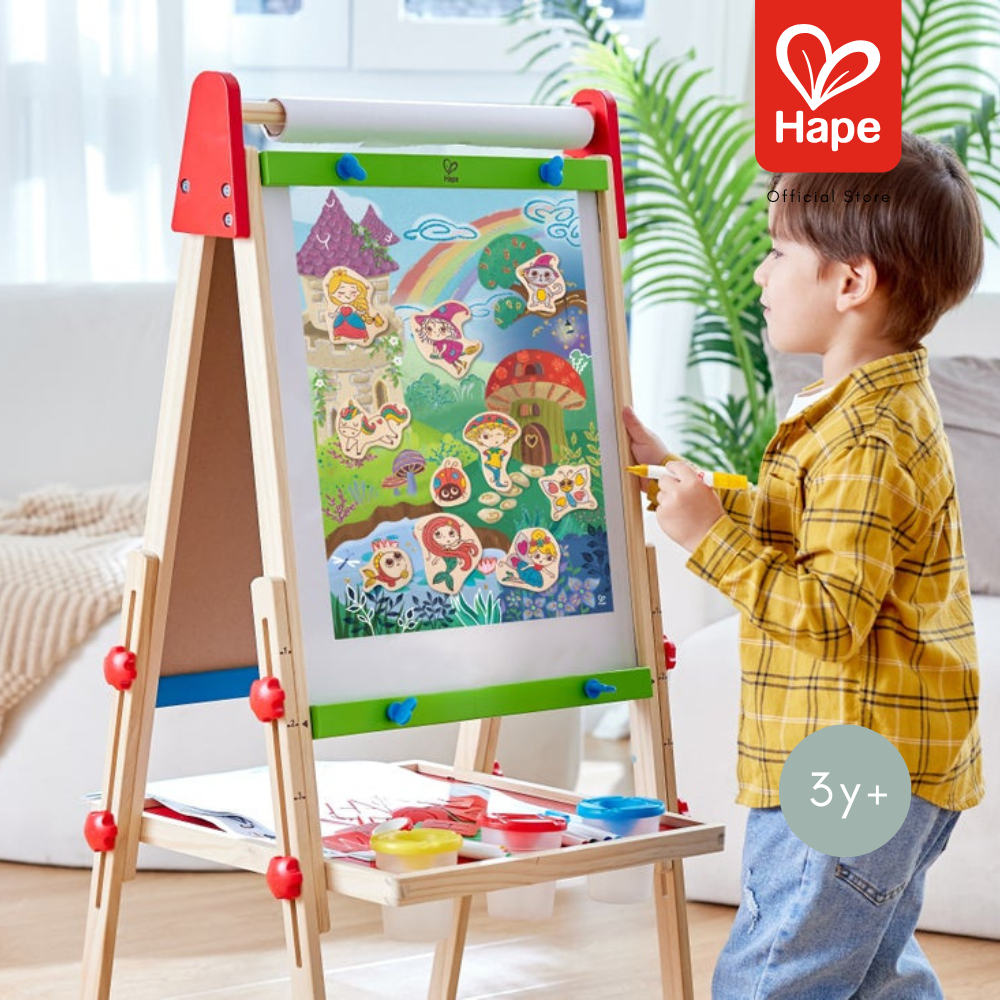 Hape - Magic Friends DIY Magnets        ชุดศิลปะระบายสีแม่เหล็ก ธีมโลกเวทมนต์        3Y+ รูปที่ 2