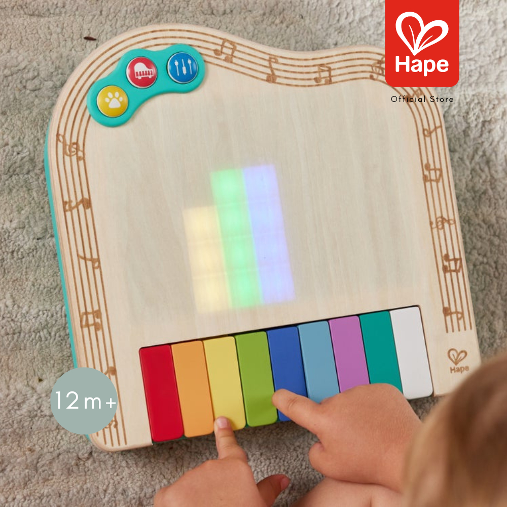 Dynamic Pixel Piano	เปียโนไม้ ไดนามิก Hape	12M+ รูปที่ 4