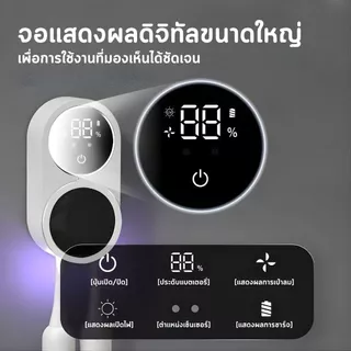 JX-169 ที่เก็บแปรงสีฟัน มีเซ็นเซอร์เปิด-ปิด เป่าแห้งได้ ช่องเก็บแปรงแยกกัน ติดผนัง ชาร์จไฟ Type-C USB มีโหมดประหยัดพลังง