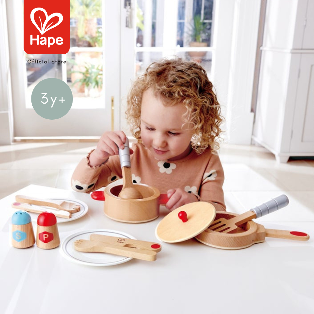 Hape - Cook & Serve Set طقم الطهي والتقديم 3Y+ صورة 2