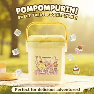 กระติกน้ำ ลายการ์ตูน SANRIO ขนาด 2 ลิตร มีหูหิ้ว พกพาสะดวก