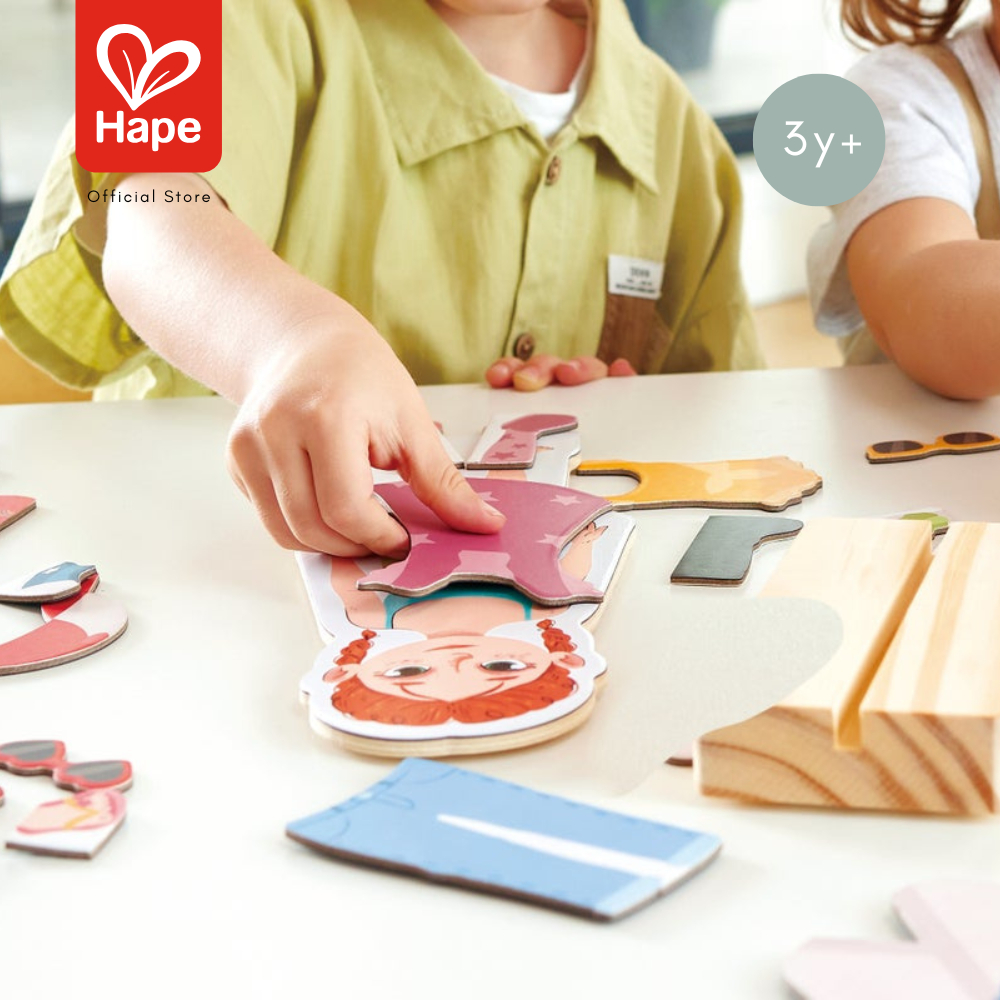 Hape - Dress-Up Magnetic Puzzle        แม่เหล็กแต่งตัว        3Y+ รูปที่ 3