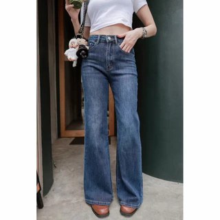 📍พร้อมส่ง📍🇰🇷FSY🇰🇷 61526 Bootcut Jeans กางเกงยีนส์ขาม้าเล็ก เอวสูงทรงสวยถูกต้องมากๆค่ะ ผ้ายีนส์ยืดพรีเมี่ยมยืดหยุ่น