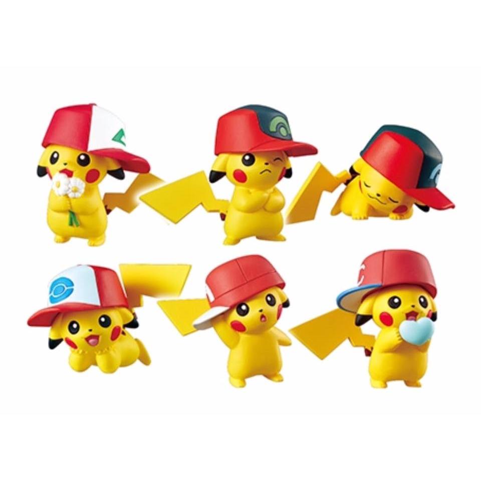 [ของแท้] [มือสอง] Pikachu Album Collection Satoshi's Pikachu Figure Pokemon Center