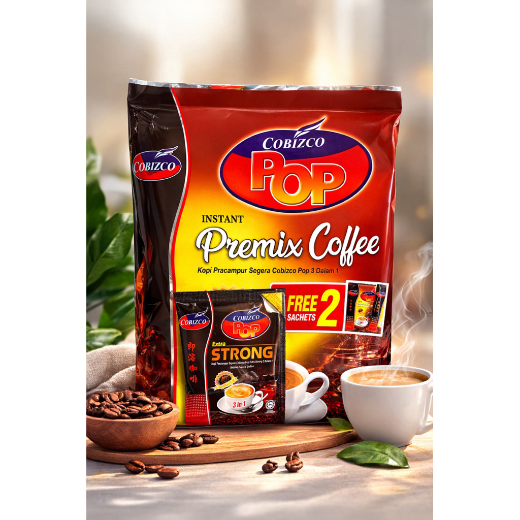 กาแฟPop 1ห่อใหญ่ มี24ซอง หอมอร่อยขายดี