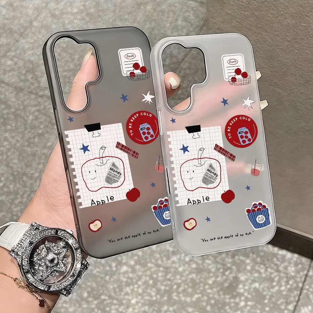 เคสโทรศัพท์ for Samsung A56 A55 Case Samsung A06 A07 A17 A05S A36 A26 A35 A53 A54 S23 S24 S25 Ultra S24 FE น้ำค้างแข็ง