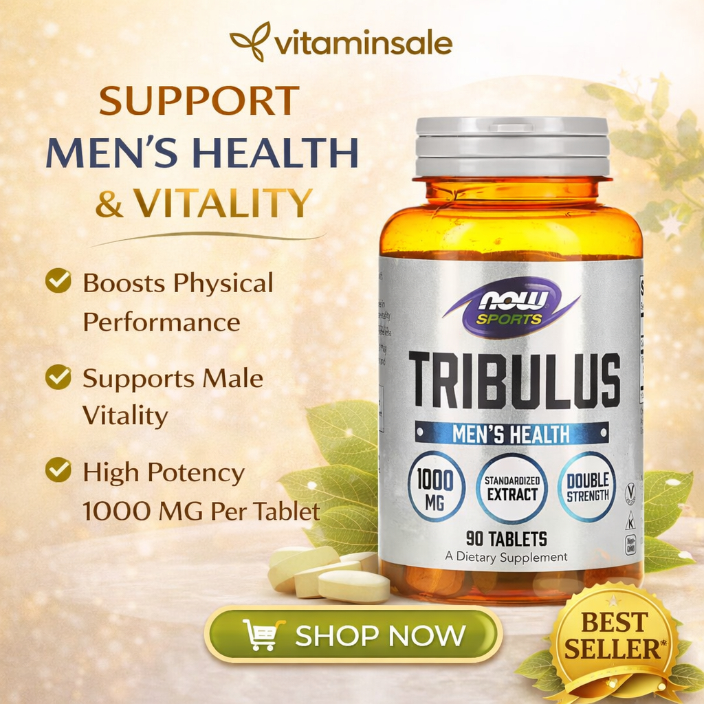 Now Foods Sports Tribulus 1000mg 90 Tablets