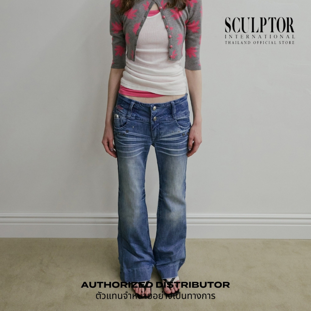 SCULPTOR® กางเกงยีนส์ DIY Bootcut Denim