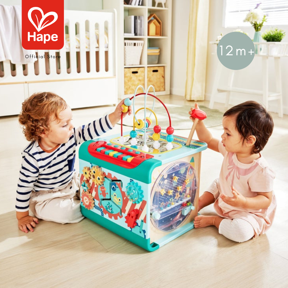 Hape Explore and Learn Magic Cube	กล่องกิจกรรมพร้อมดนตรี 5 ด้าน 	12M+ รูปที่ 5