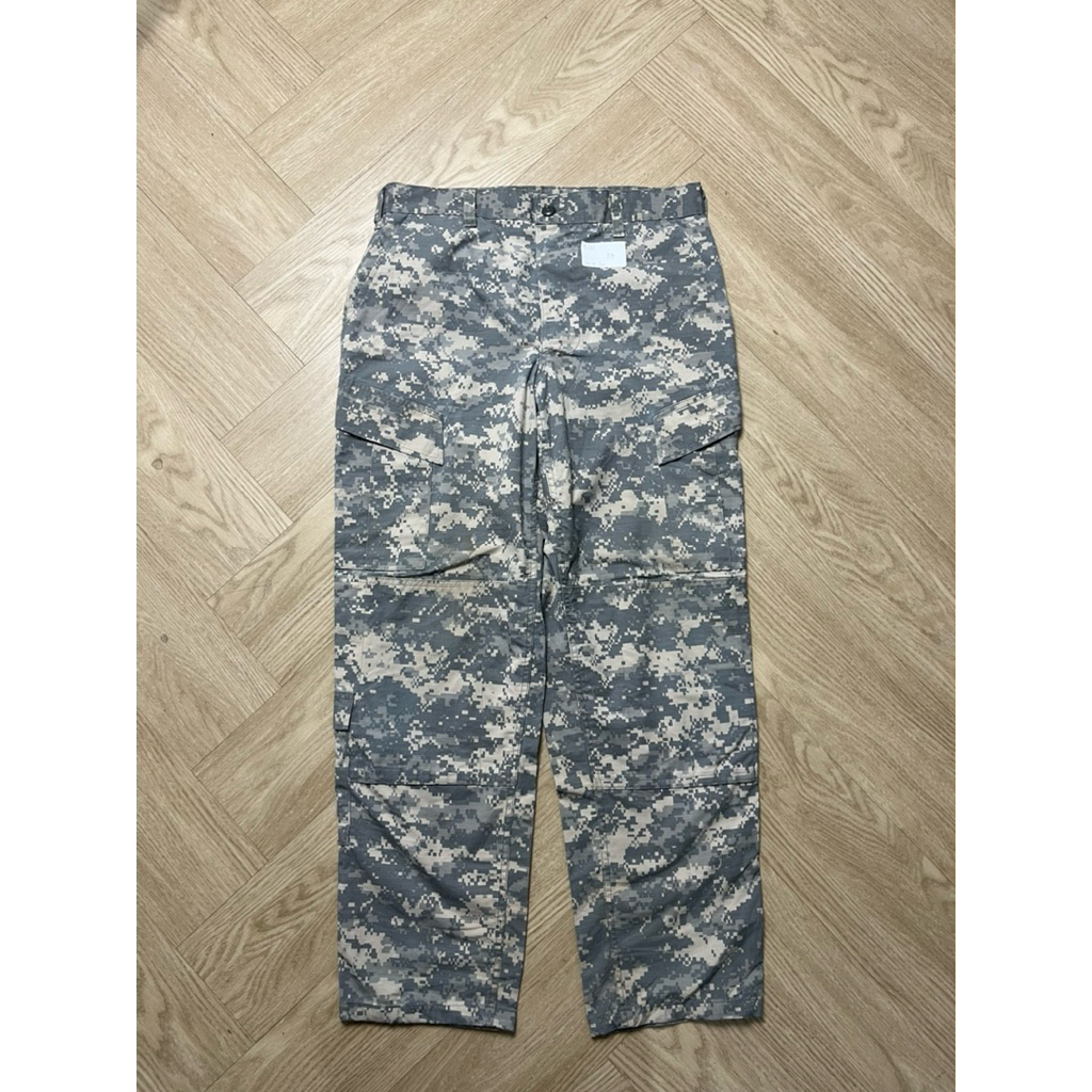 เอว34-35  ยาว  กางเกงทหารอเมริกาแท้ ลายพราง งานกอฃทัพ USA ลายมัลติแคม ACU วูดแลนด์ ผ้าหนา ทนทาน #H25