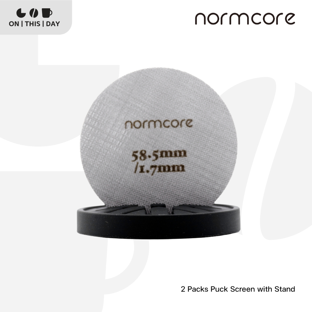 NORMCORE 2 Packs Puck Screen with Stand แผ่นกระจายน้ำพร้อมแท่นวาง ขนาด 53.3 / 58.5 mm
