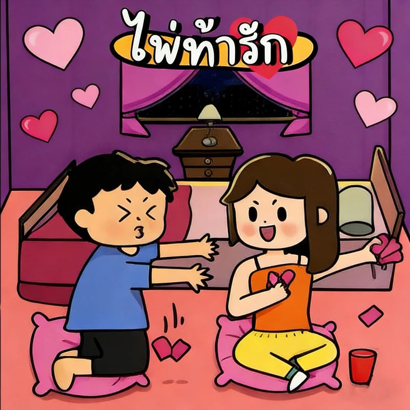 ไพ่คู่รักสุดฮิต เปิดประตูความหวาน เติมไฟรัก เล่นสนุก เข้าใจกันมากขึ้น กระชับความสัมพันธ์ สำหรับคู่รักทุกวัย เพื่อความสุข thumbnail 3