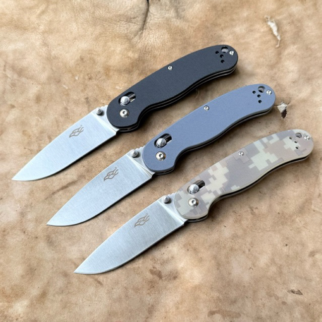 มีดพับGanzo FB727S ของแท้100% ใบมีดยาว 3นิ้ว  ใบมีดเหล็ก 440C,  วัสดุด้าม G10