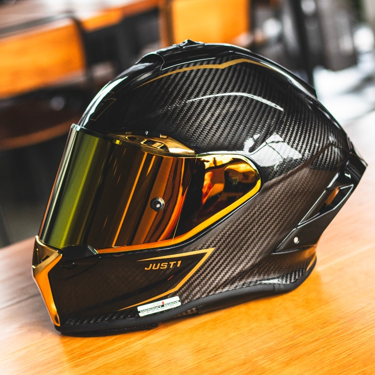 หมวกกันน็อค Just1 Racing J-GPR CARBON  - หมวกเรซซิ่ง คาร์บอนแท้ น้ำหนักเบา #ของแท้