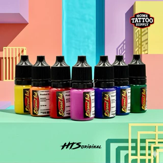 สีสัก ETERNAL Tattoo Ink ของแท้ 100% (แบ่งขาย 7 ml.) หมึกสักลายนำเข้าจากอเมริกา สีสด ติดทน(สินค้าแบ่งขาย)