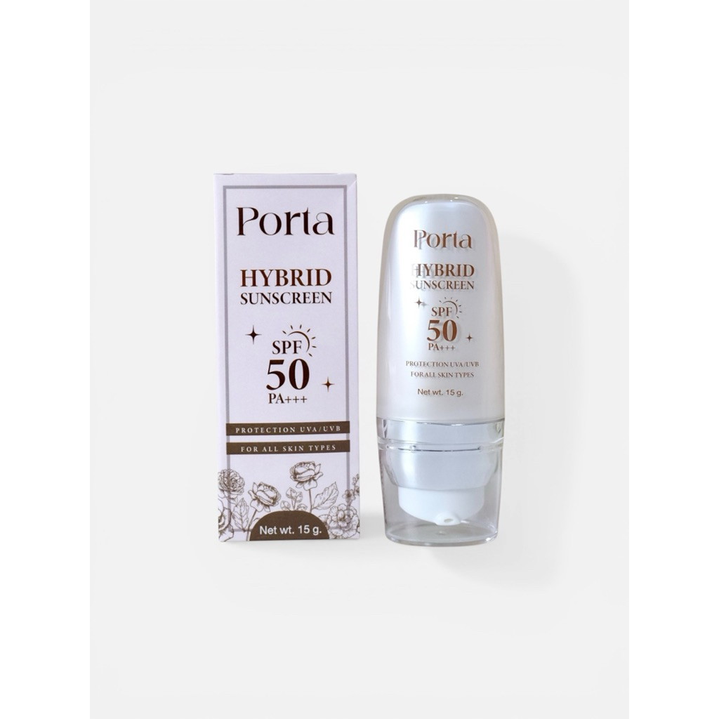[พร้อมส่ง]กันแดดไฮบริด พร้อมบำรุง Porta Hybrid sunscreen