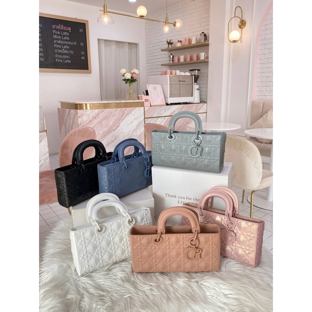คอลน้องใหม่ Lady Lovera 25cm กระเป๋าหนังแกะ แบรนด์Lovera