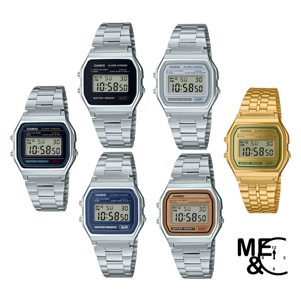 Casio A158 series ของแท้ประกัน CMG