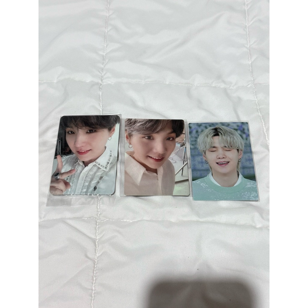 มินิโฟโต้การ์ดมินยุนกิ ชูก้า บังทัน MiniPhotocard Suga BTS Min yoongi