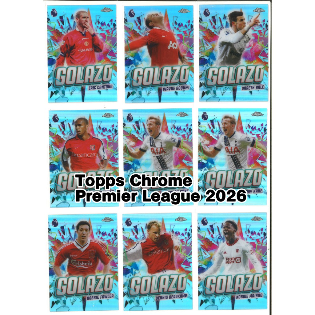 Topps CHROME Premier League 2026 : Insert Card : GOLAZO