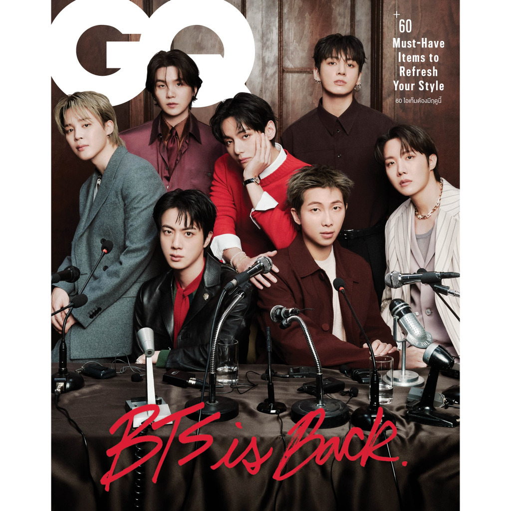 นิตยสาร GQ Thailand มีนาคม 2026 ปกวง BTS