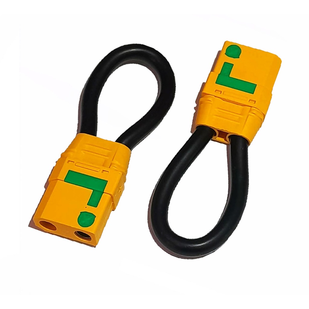 XT90 Anti Spark Bind Plug Loop Connector สั้น Circut สายไฟเครื่องทดสอบแบตเตอรี่ Lipo สำหรับ Drone รถ