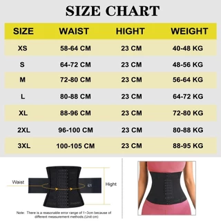 เทรนเนอร ์ เอว Body Shaper เข ็ มขัดรัดตัว 7 กระดูกเหล ็ กการบีบอัดคู ่ Slimming Girdle