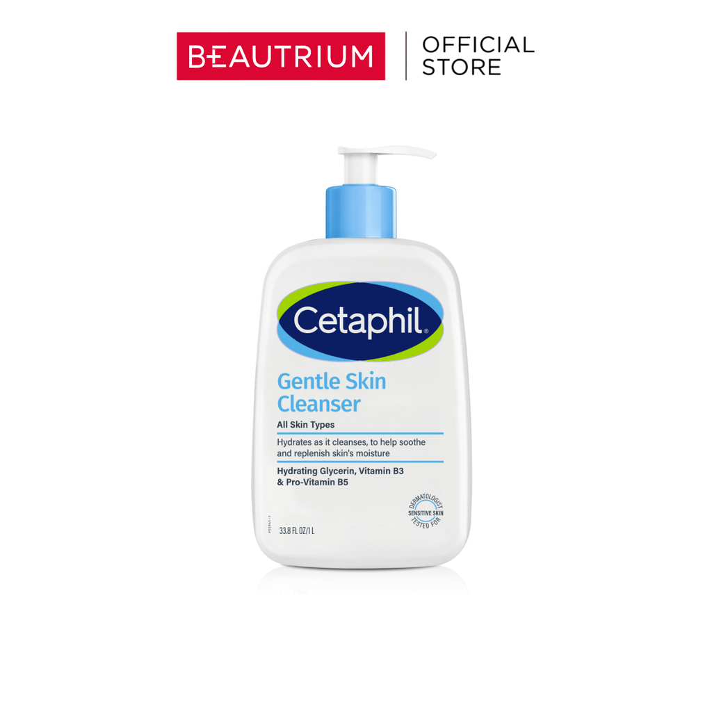 CETAPHIL Gentle Skin Cleanser ผลิตภัณฑ์ทำความสะอาดผิวหน้า 1000ml