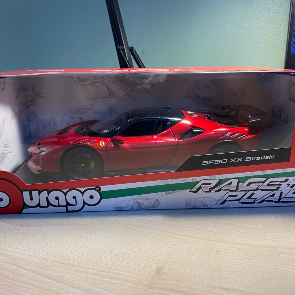 Bburago Ferrari SF90 XX Stradale (Red)