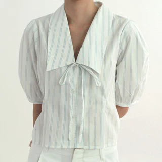 SHE KNOWS - Iris Blouse เสื้อเบลาส์ แขนสั้น XS-XL