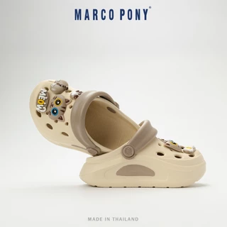 Marco Pony รุ่น MH9039B รองเท้าหัวโตเด็ก ลายแมวเหมียวตากลมสุดคิ้วท์ พื้นนิ่ม น้ำหนักเบาใส่สบาย