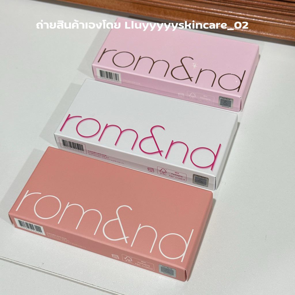 rom&nd BETTER THAN PALETTE พาเลทตา อายแชว์โดว์