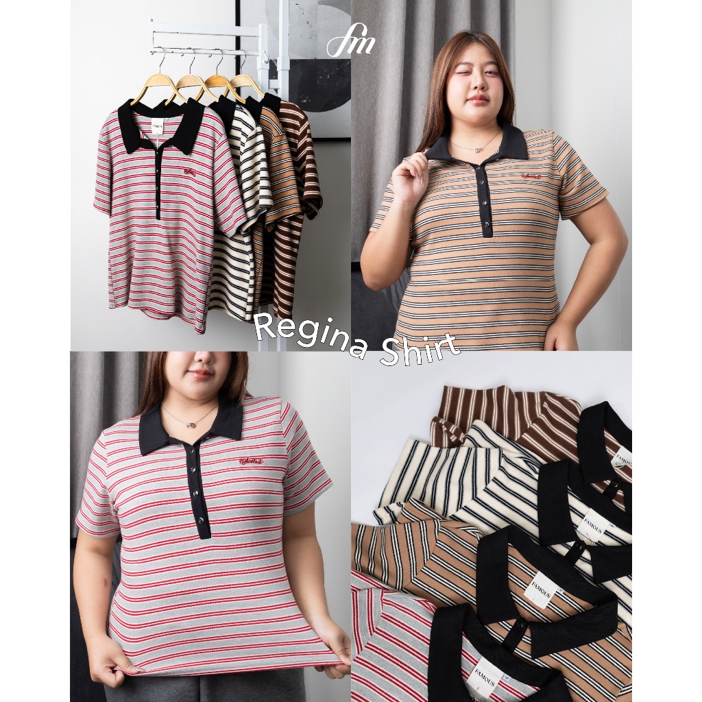 FAMOUS Regina Shirt #FMBL-F1T045
