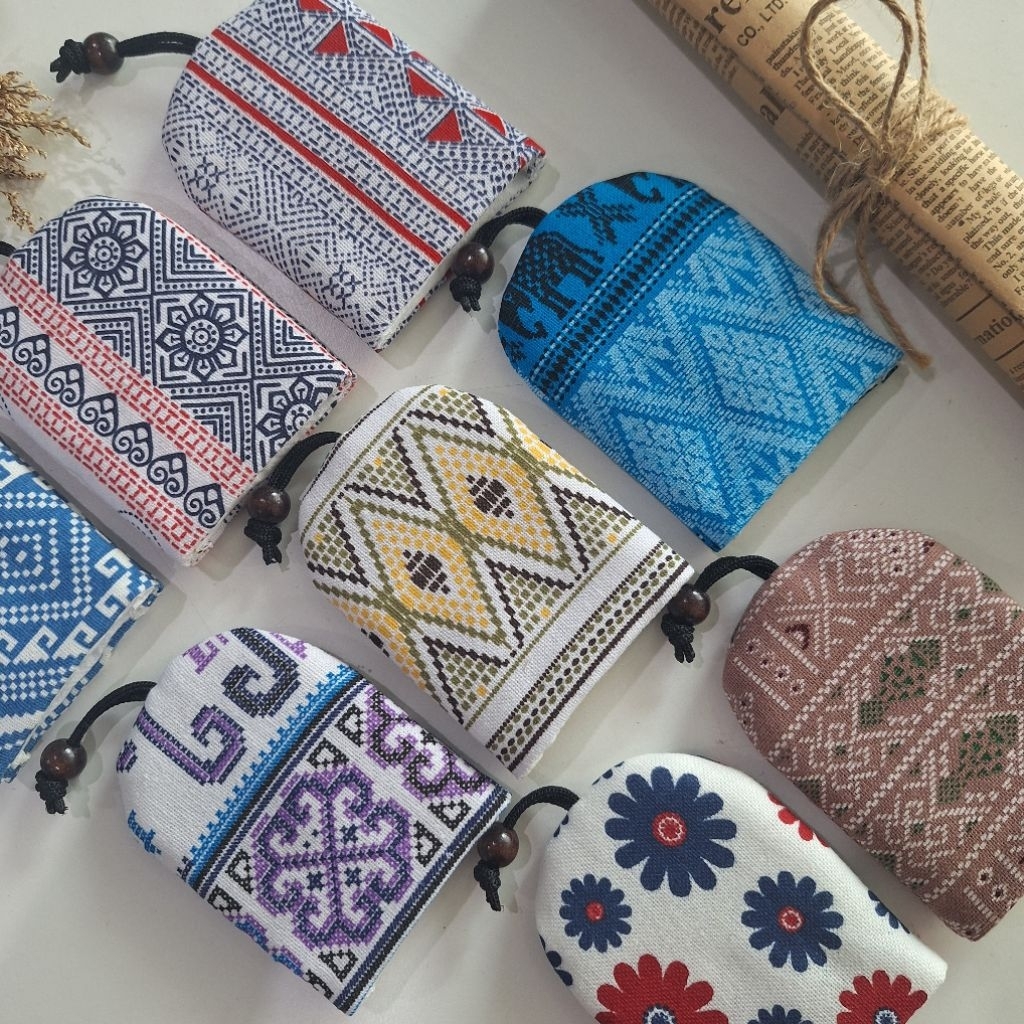 keycover (ลายใหม่) ผ้าฝ้ายพิมพ์ลายไทยๆ ของฝาก ของชำร่วย