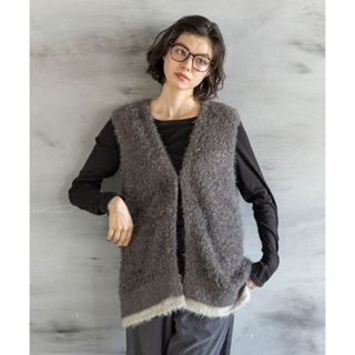 niko and ... Layered Feather Vest