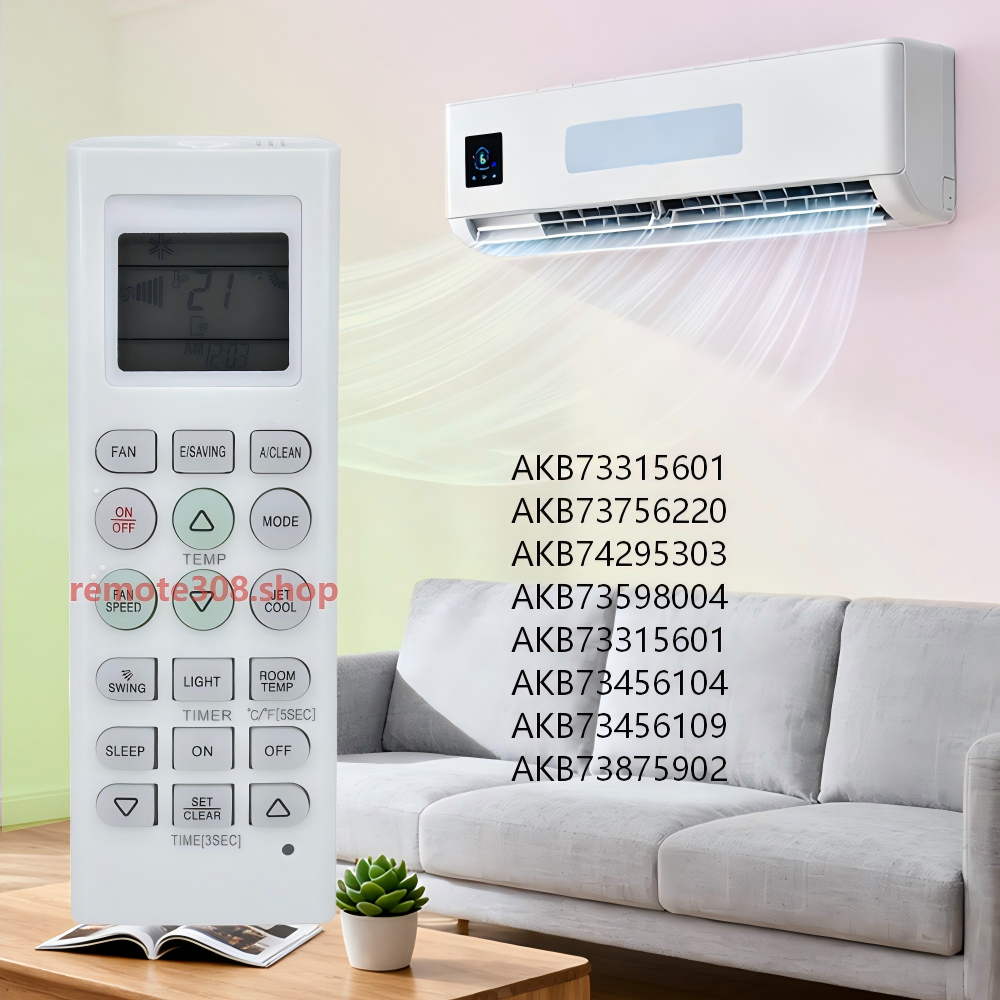 LG unversual AKB ทดแทนสากล Thông 73315601 รีโมทคอนโทรลสำหรับเครื่องปรับอากาศ LG air AKB73315601 Akb73756220 Akb74295303