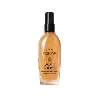 L'Occitane Almond Shimmering Body Oil บอดี้ออยล์อัลมอนด์ ผสมชิมเมอร์ 100 มล.