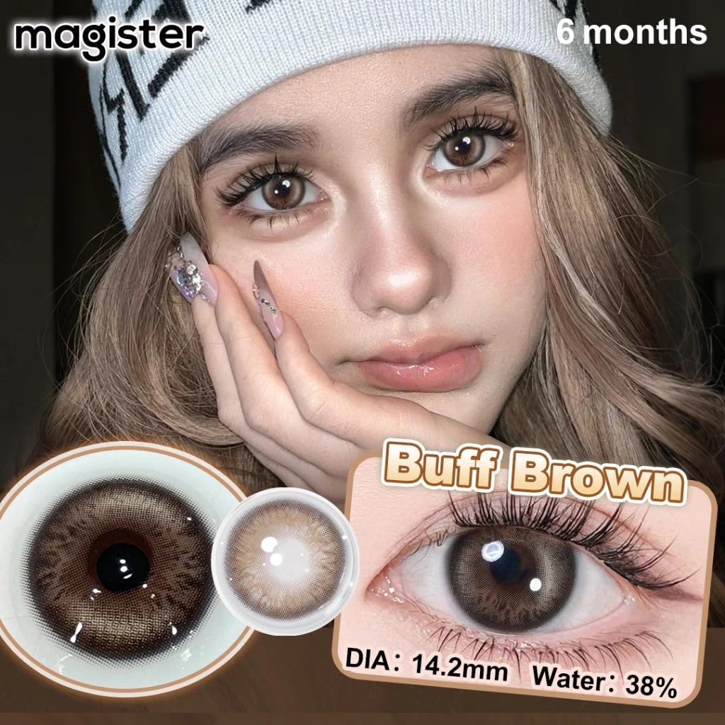 Magister & Realcon คอนแทคเลนส์สี 14.2mm สวมใส่นุ่ม ธรรมชาติ thumbnail 3