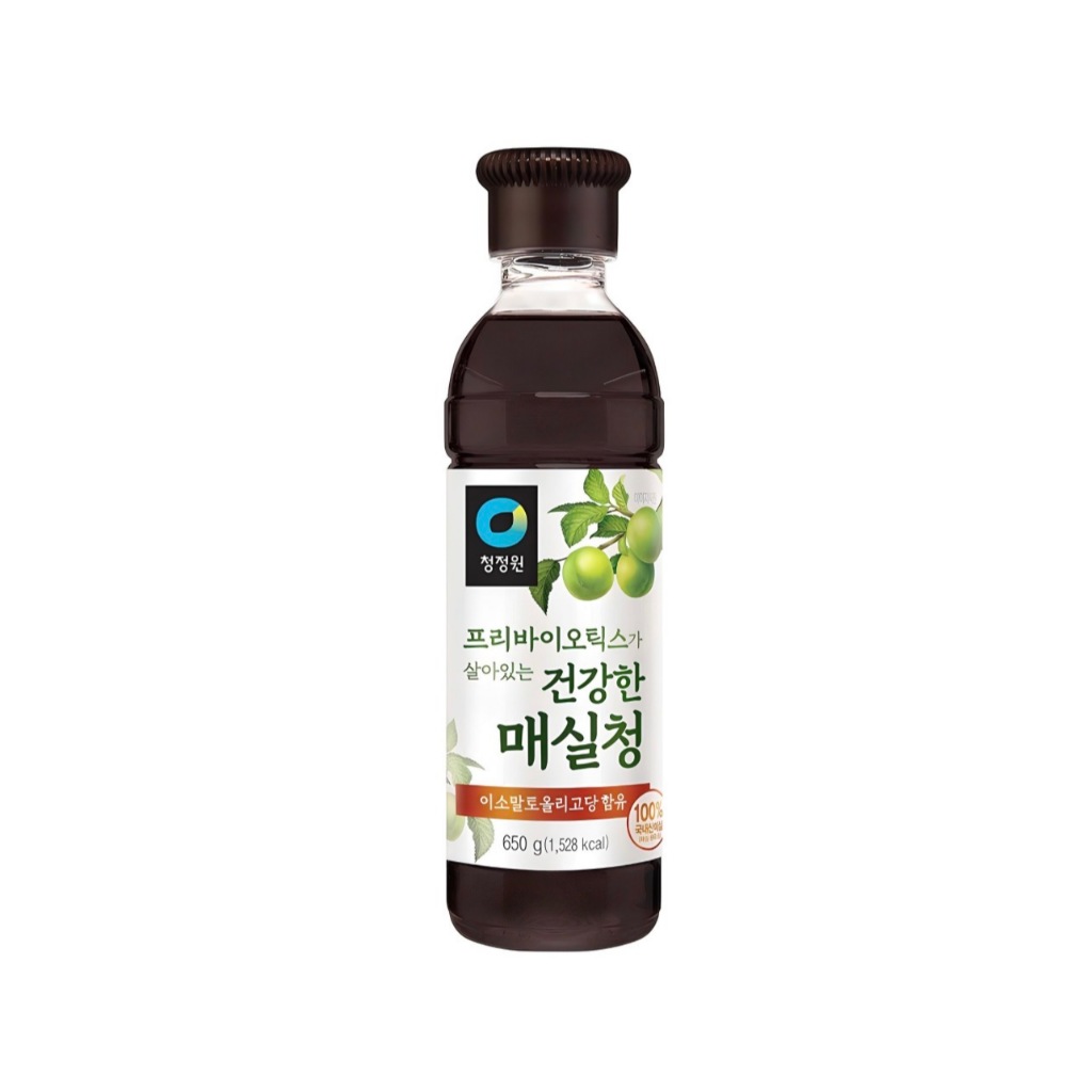[ของแท้] 건강한매실청 Chungjungone Plum Syrup (น้ำเชื่อมพลัม) 650g