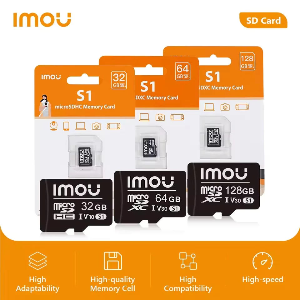 ✔ของแท้✔⚡️เมมโมรี่การ์ด⚡️ IMOU Memory Micro SD Card 32GB, 64GB,128GB รับประกัน 5 ปี