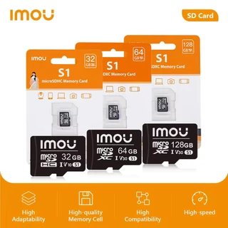 ✔ของแท้✔⚡️เมมโมรี่การ์ด⚡️ IMOU Memory Micro SD Card 32GB, 64GB,128GB รับประกัน 5 ปี