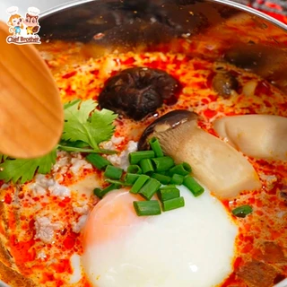 เส้นหนึบ หม่าล่า chefbrother รสหมาล่า ซุปหมาล่าสุดร้อนแรง สไตล์จีนเสฉวนแท้ๆ 140 กรัม
