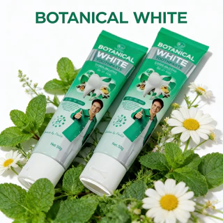 ยาสีฟันแบรนด์พรทิน่า Botanical White โปร โมชั่น 1 แถม 1 ทั้งหมด 2 หลอด
