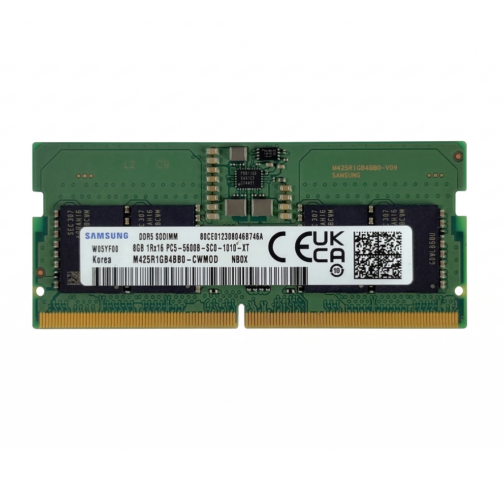 แรมโน้ตบุ๊ค มือสอง Samsung 8GB DDR5 Bus 5600MHz (PC5-5600B) สภาพสวย ประกัน 90 วัน