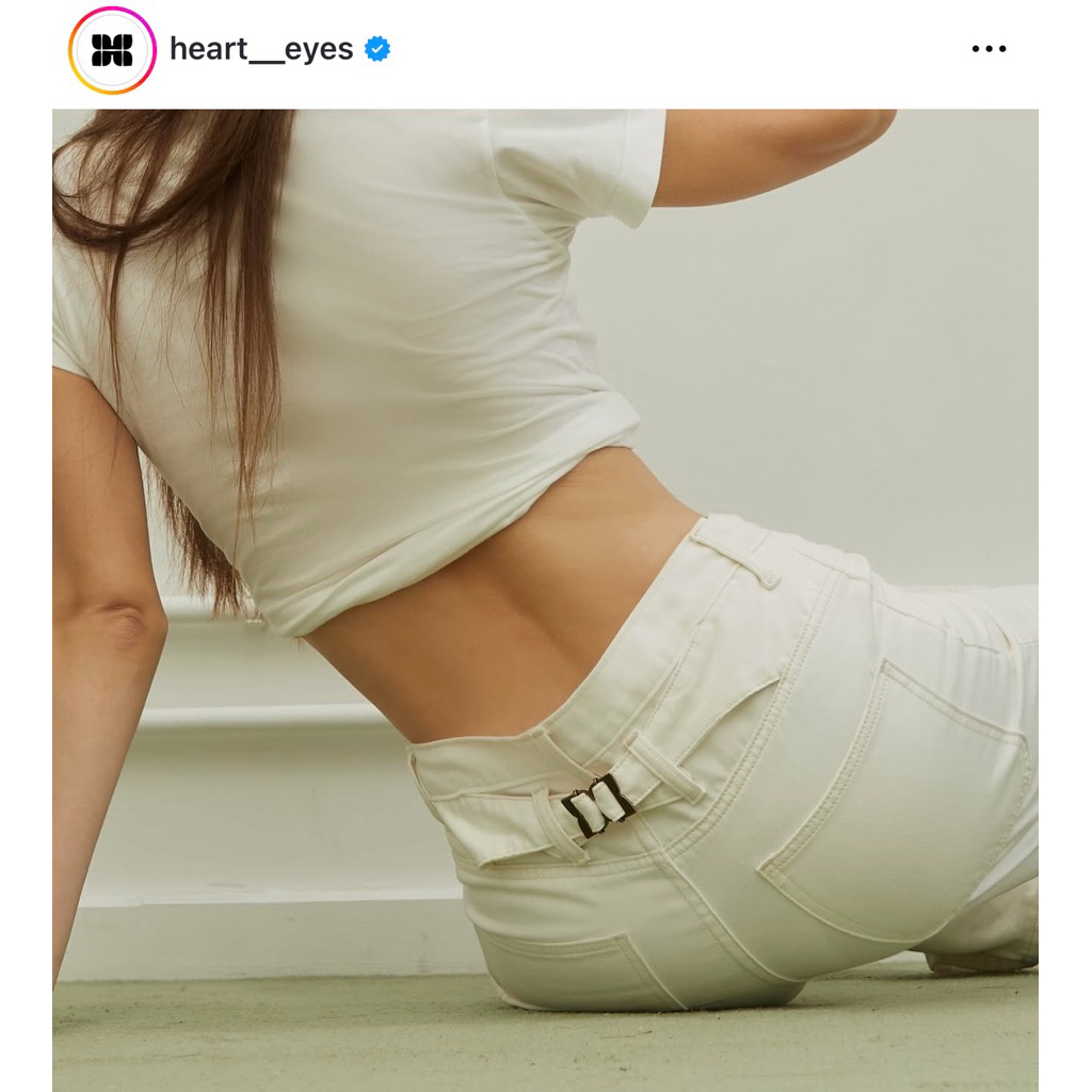 heart eyesกางเกงขายาว