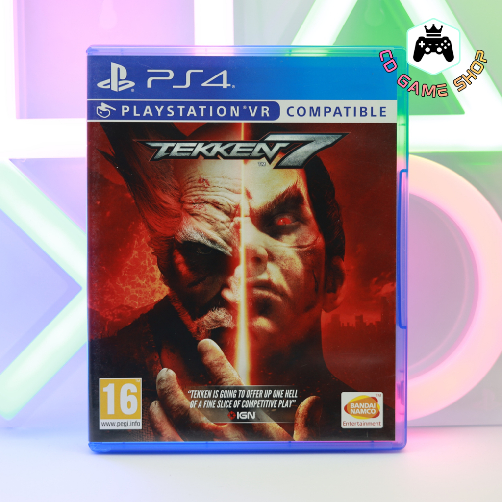 แผ่นเกมส์ PS4 TEKKEN 7 (มือ 2) พร้อมส่ง